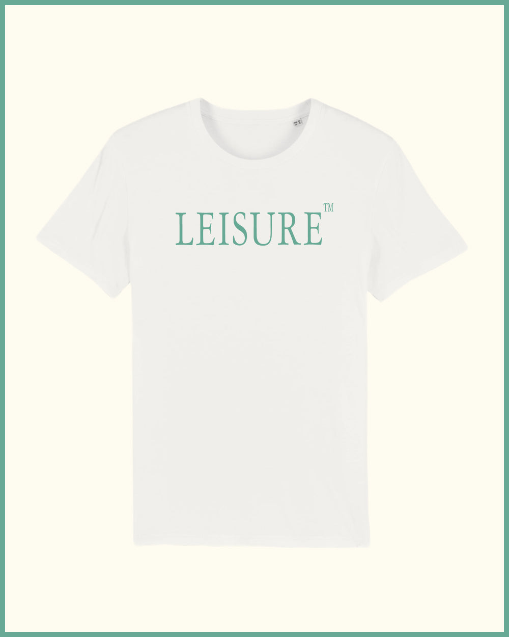 Leisure supersized logo  t-shirt capitals